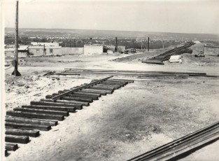 строительство подъездных путей к заводу Химмаш