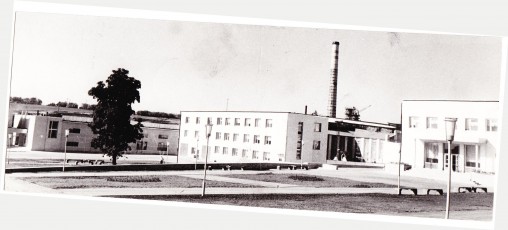 Общий вид Дмитротарановского сахарного завода. ГАНИБО. Ф. 2080, Оп. 8, Д. 83