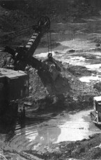 На строительстве Лебединского рудника. ГАБО. Ф. Р-1948, оп. 2