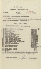 Приказ директора №49 ГАБО Ф. Р-1952 оп.1 д. 4 С.41