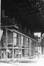 Строительство сталелитейного цеха. 1962 год. ГАБО. Ф. Р-1948, оп. 2